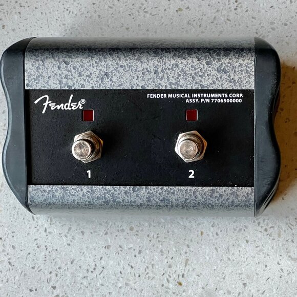 Fender 2 Button Footswitch Acoustic Pro SFX - Picture 1 of 9